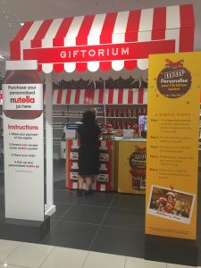 Giftorium at Myer